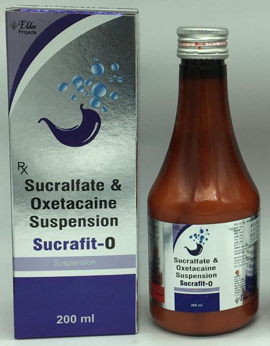 Saar Biotech Sucralflate and Oxethazaine Suspension ulcers gastro